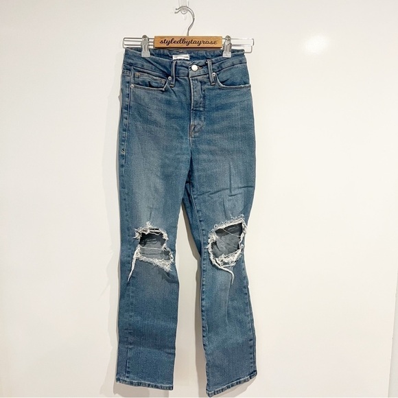 Good American Good Vintage Destroyed Jeans - Picture 5 of 12